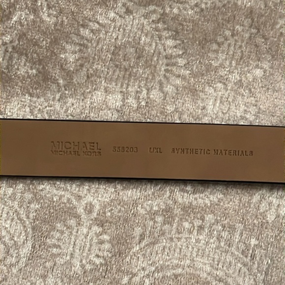 Brand New Michael Kors Center Stripe Belt Bag Zippered Fanny Pack Black & Blue - Picture 10 of 15